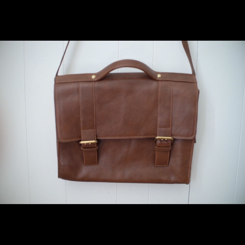 Hidesign messenger briefcase